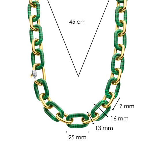 TI SENTO - Milano Necklace 34004MA/45