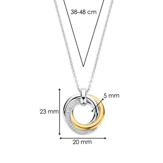 TI SENTO - Milano Necklace 34055ZY/42