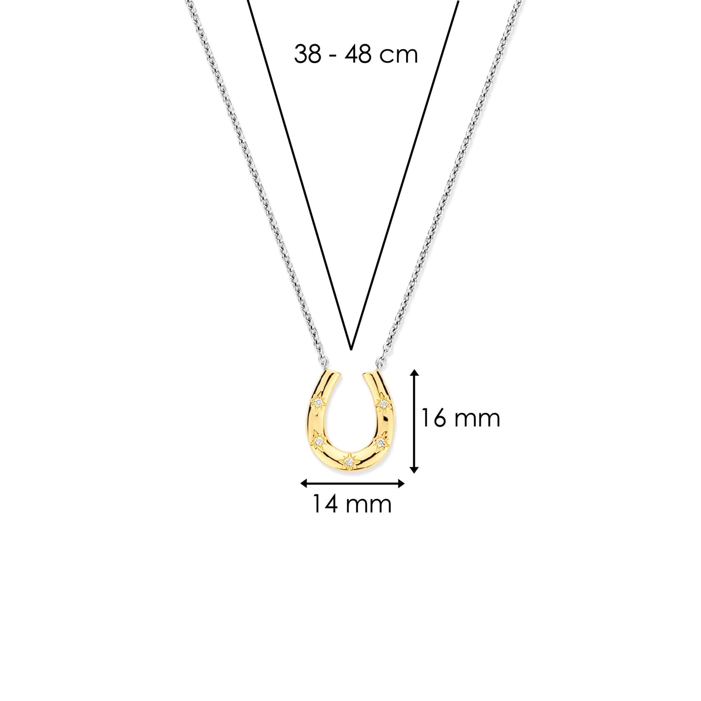 TI SENTO - Milano Necklace 34084ZY/42