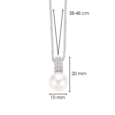 TI SENTO - Milano Necklace 3877PW/42