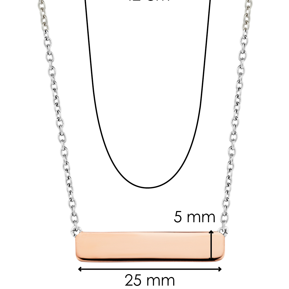 TI SENTO - Milano Necklace 3893SR/42