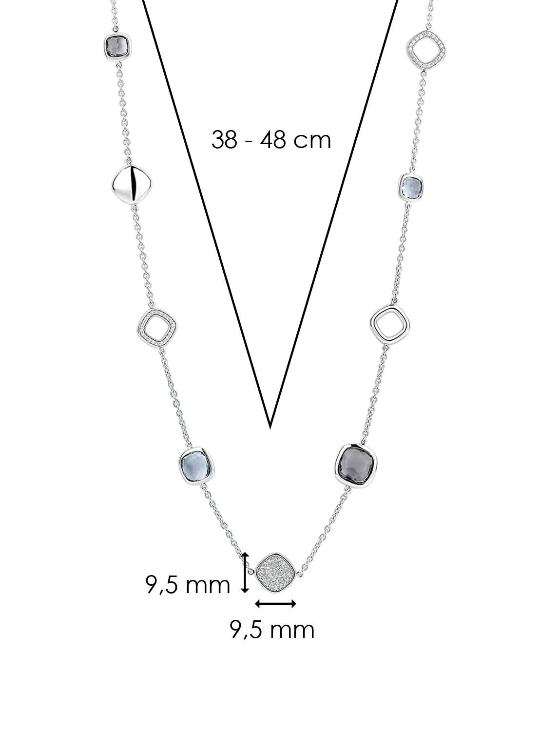 TI SENTO - Milano Necklace 3930BG/42