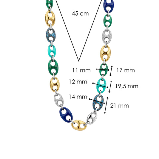 TI SENTO - Milano Necklace 3988TQ/45