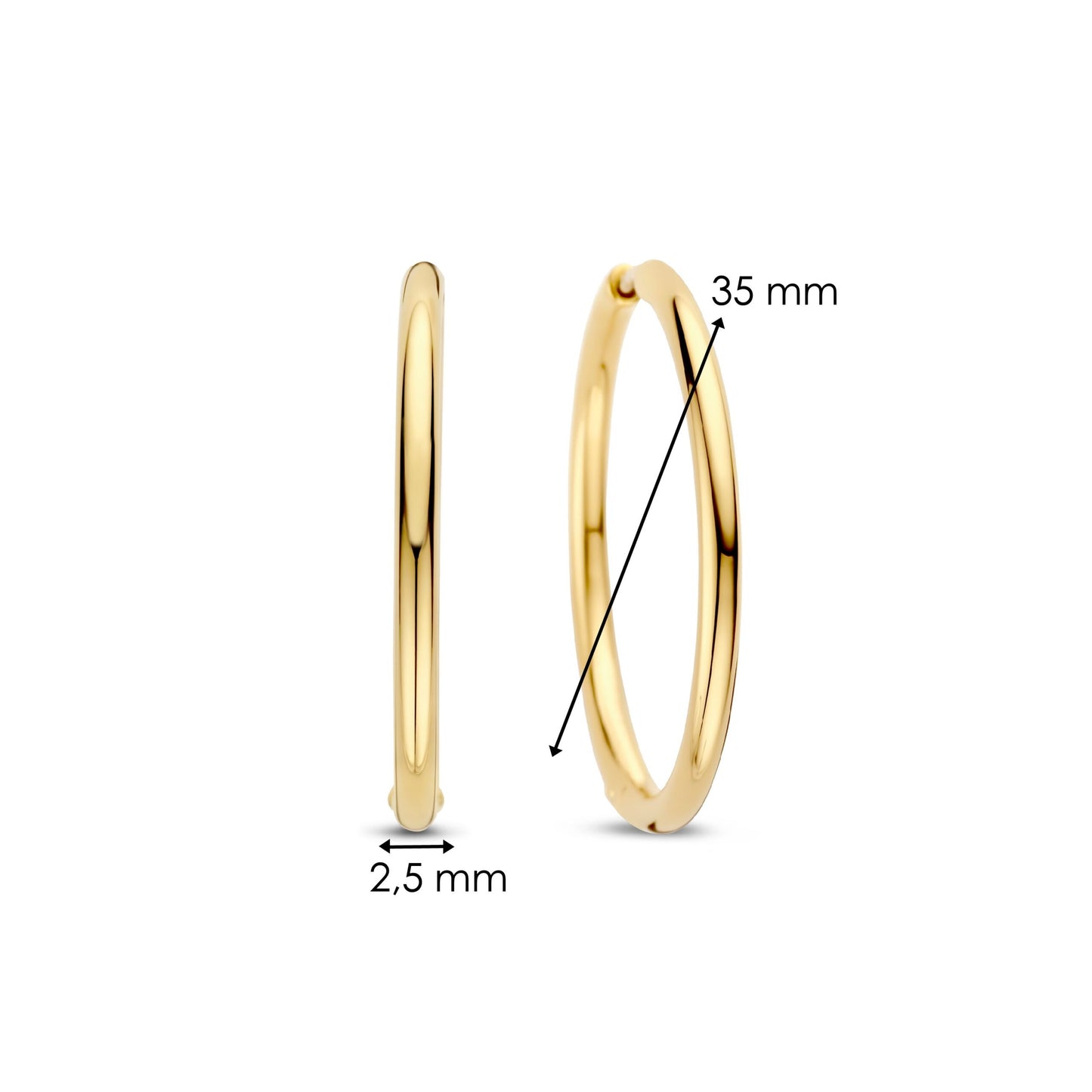 TI SENTO Earrings 78007SY