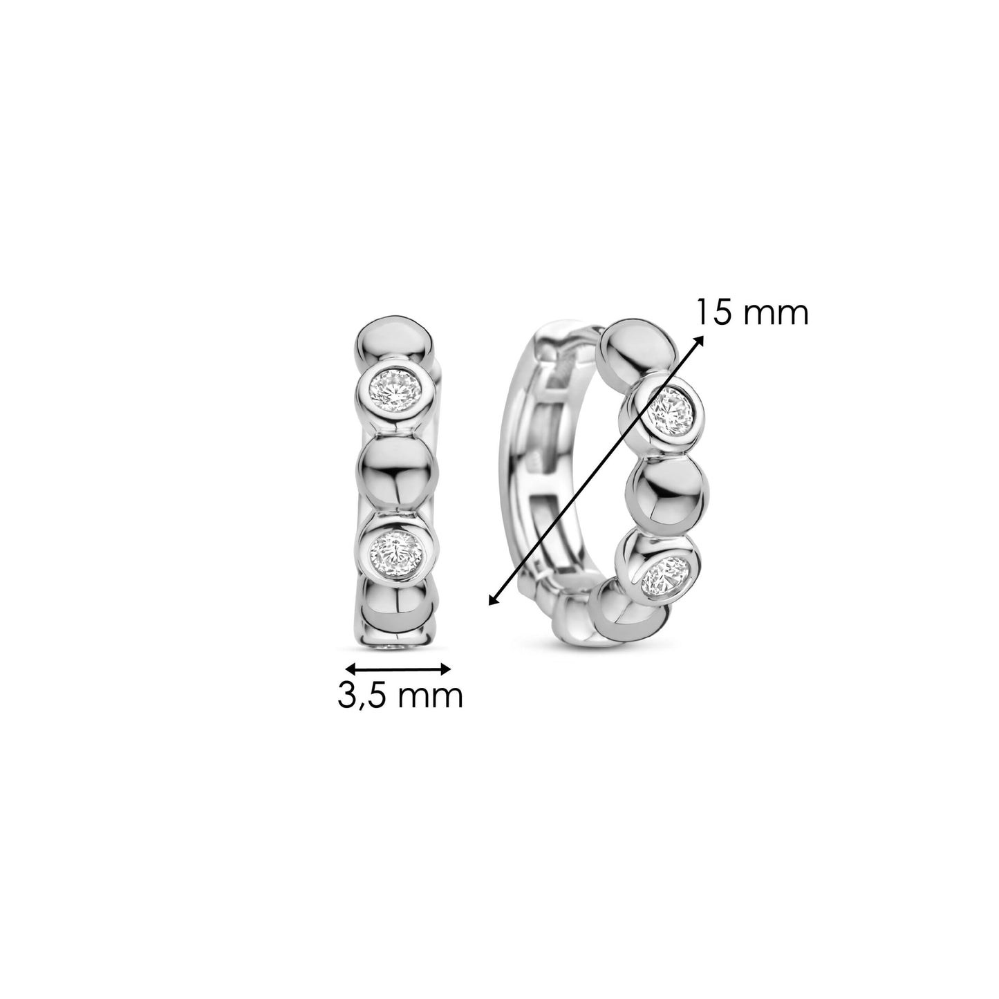 TI SENTO Earrings 78008ZI