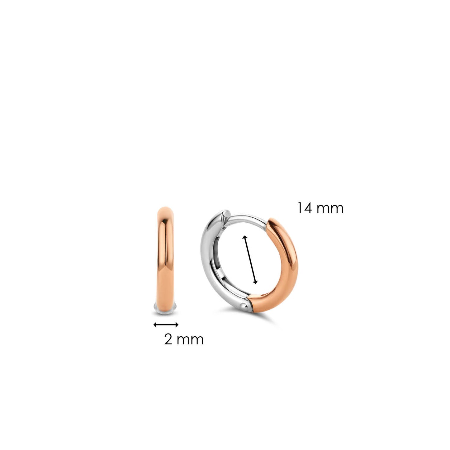 TI SENTO Earrings 7812SR