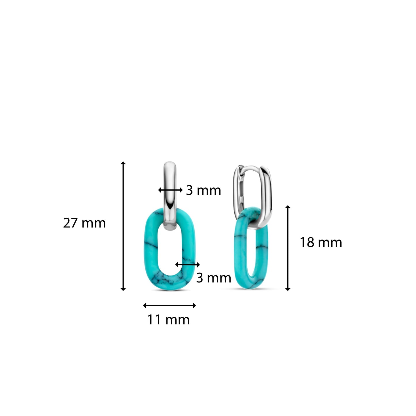 TI SENTO Earrings 7903TQ