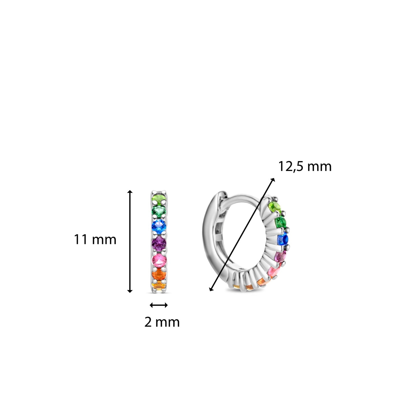 TI SENTO Earrings 7906MC