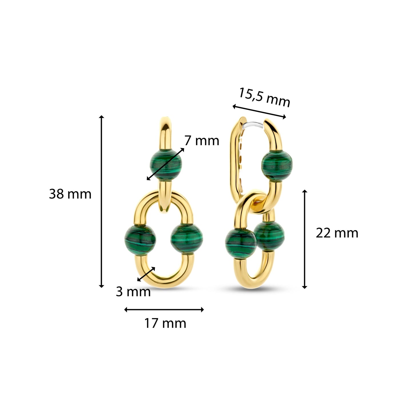 TI SENTO Earrings 7915MA