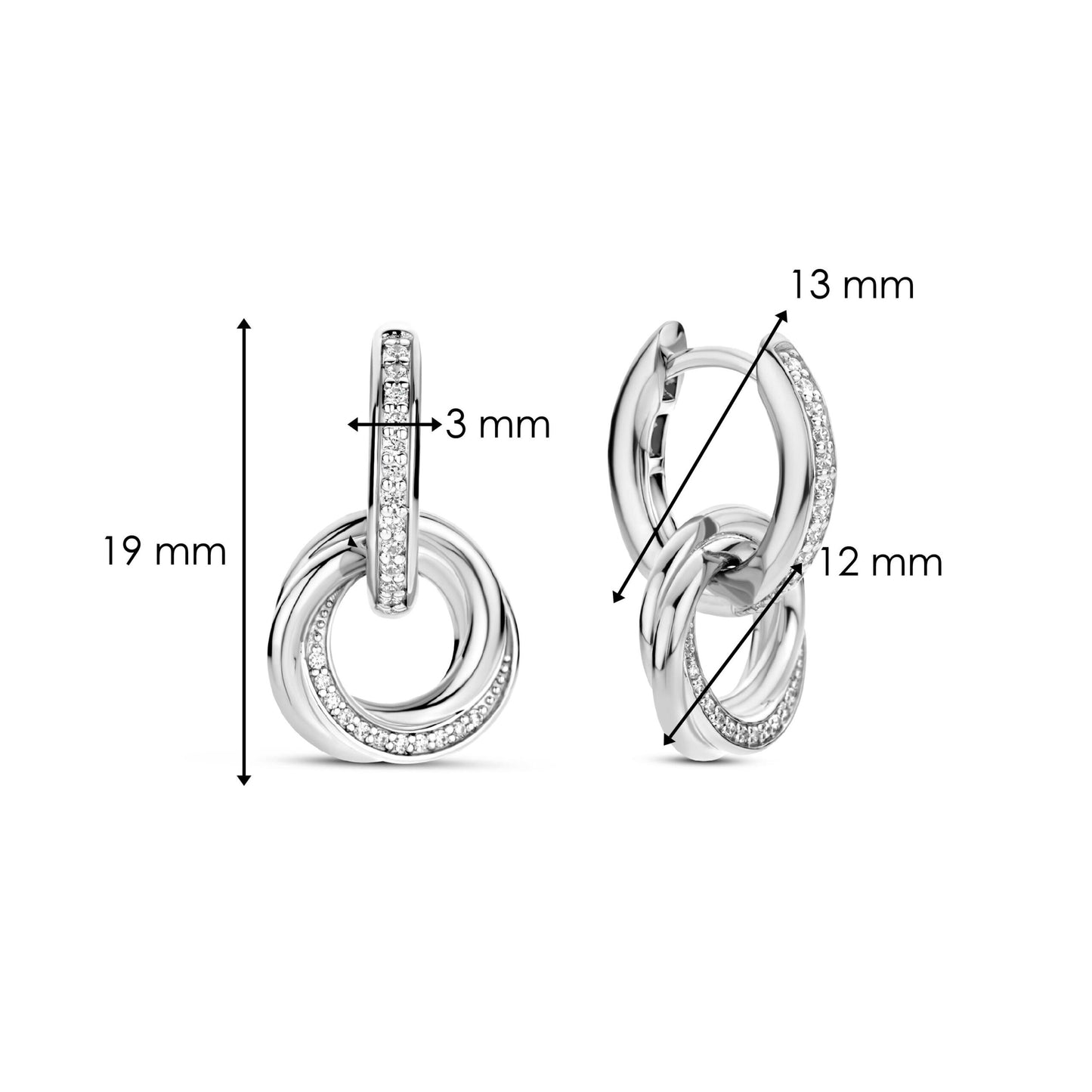 TI SENTO Earrings 7977ZI