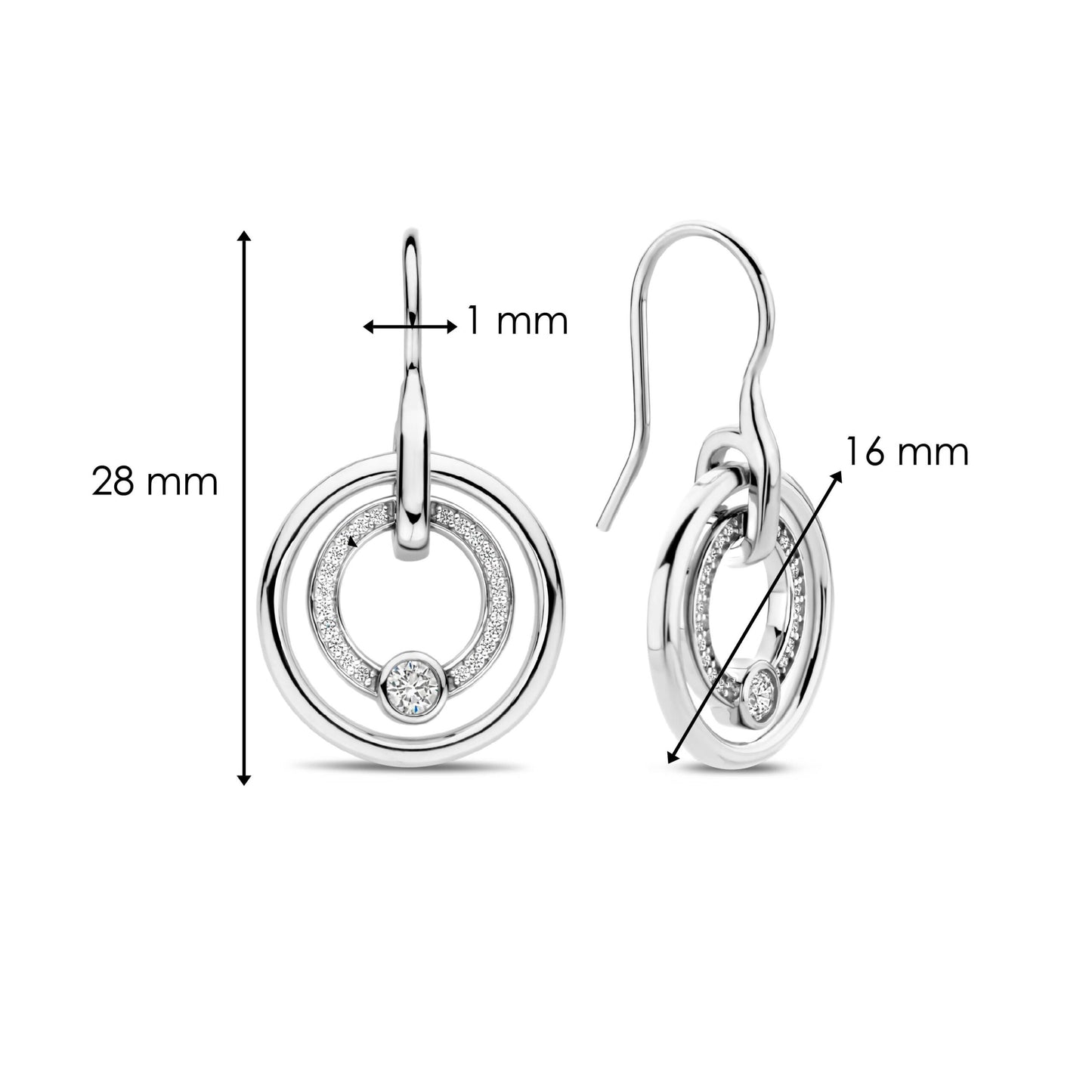 TI SENTO Earrings 7978ZI