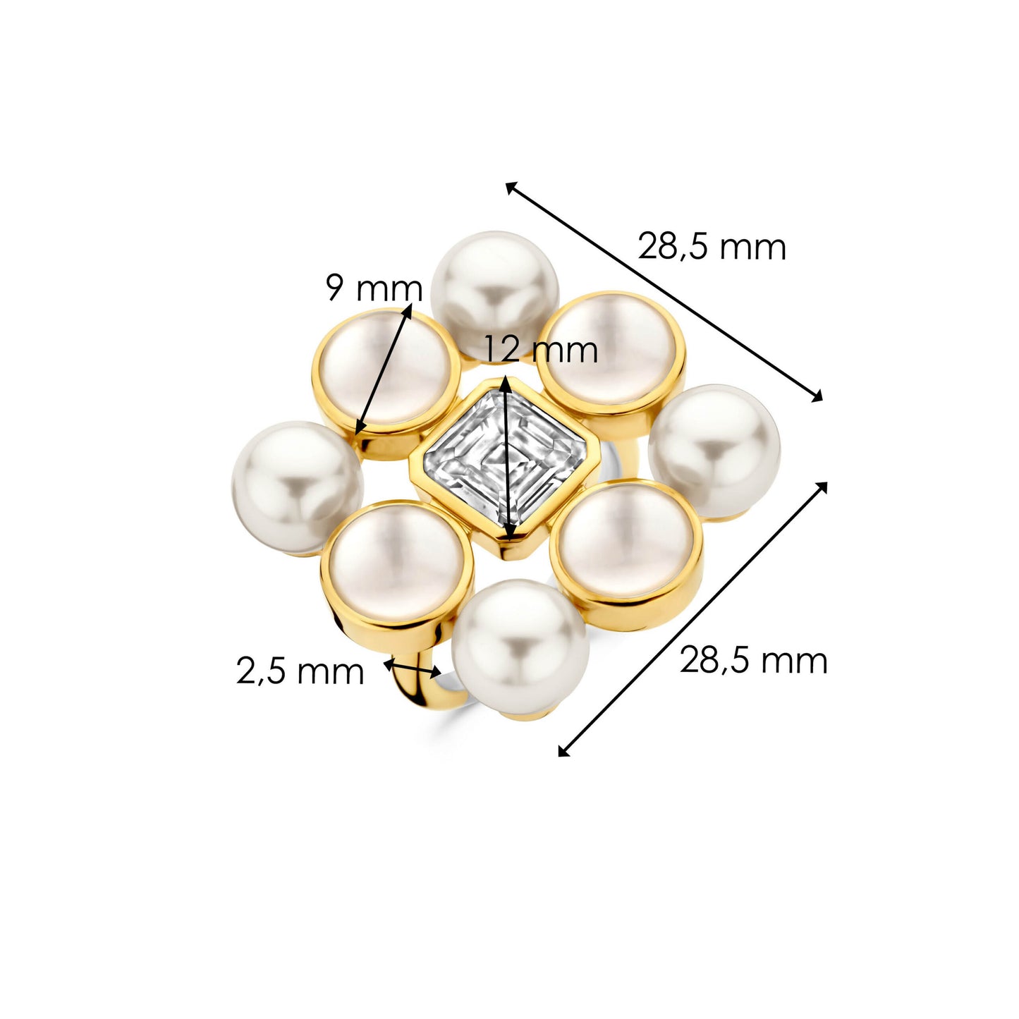 TI SENTO Ring 12324YP