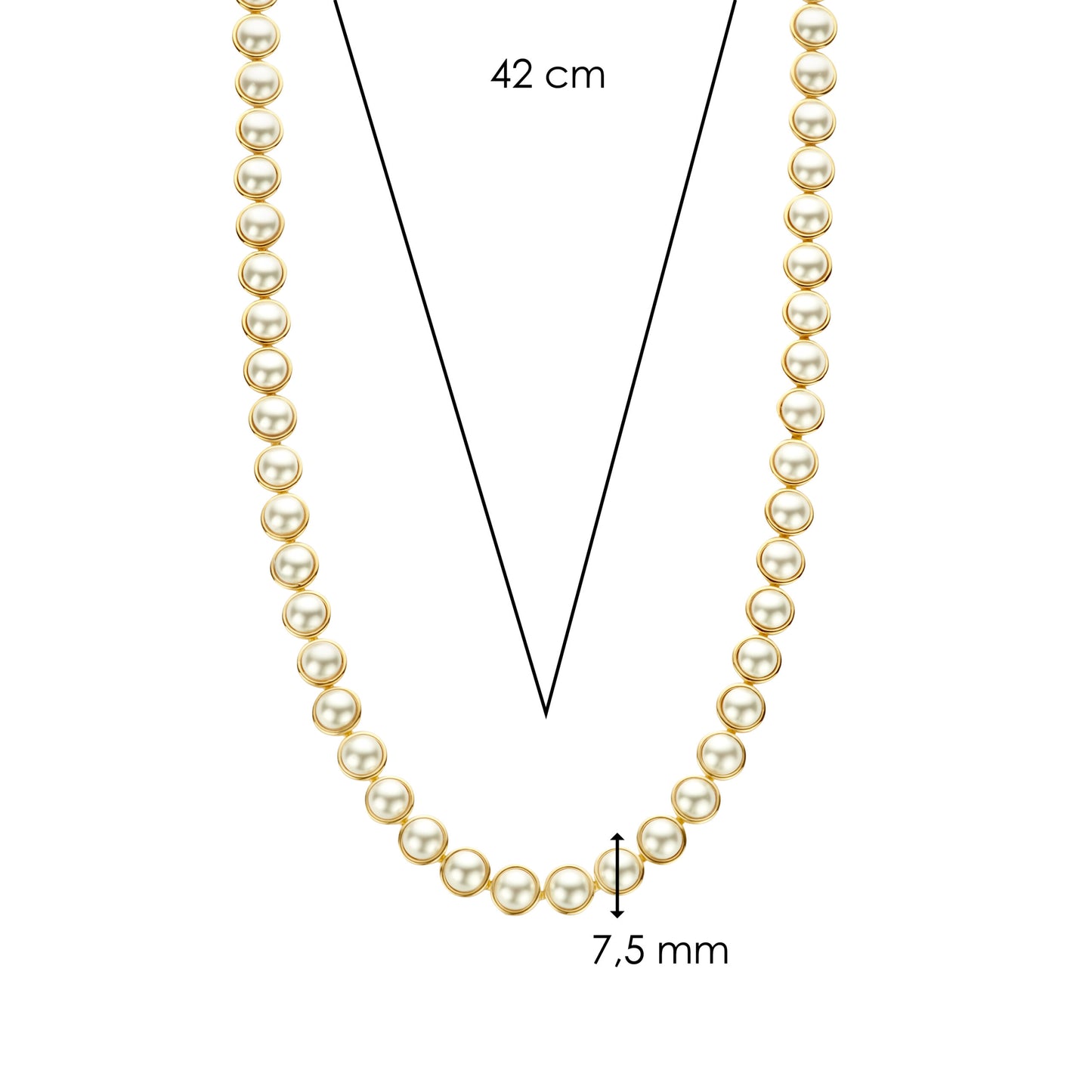 TI SENTO - Milano Necklace 34009YP/42