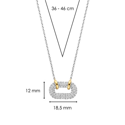 TI SENTO - Milano Necklace 34010ZY/42