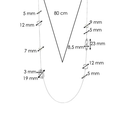 TI SENTO - Milano Necklace 34045ZI/80