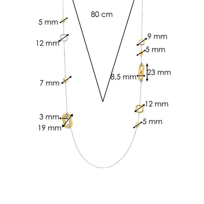 TI SENTO - Milano Necklace 34045ZY/80