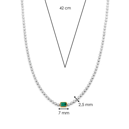 TI SENTO - Milano Necklace 34053EM/42