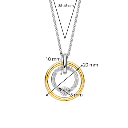 TI SENTO - Milano Necklace 34056ZY/42