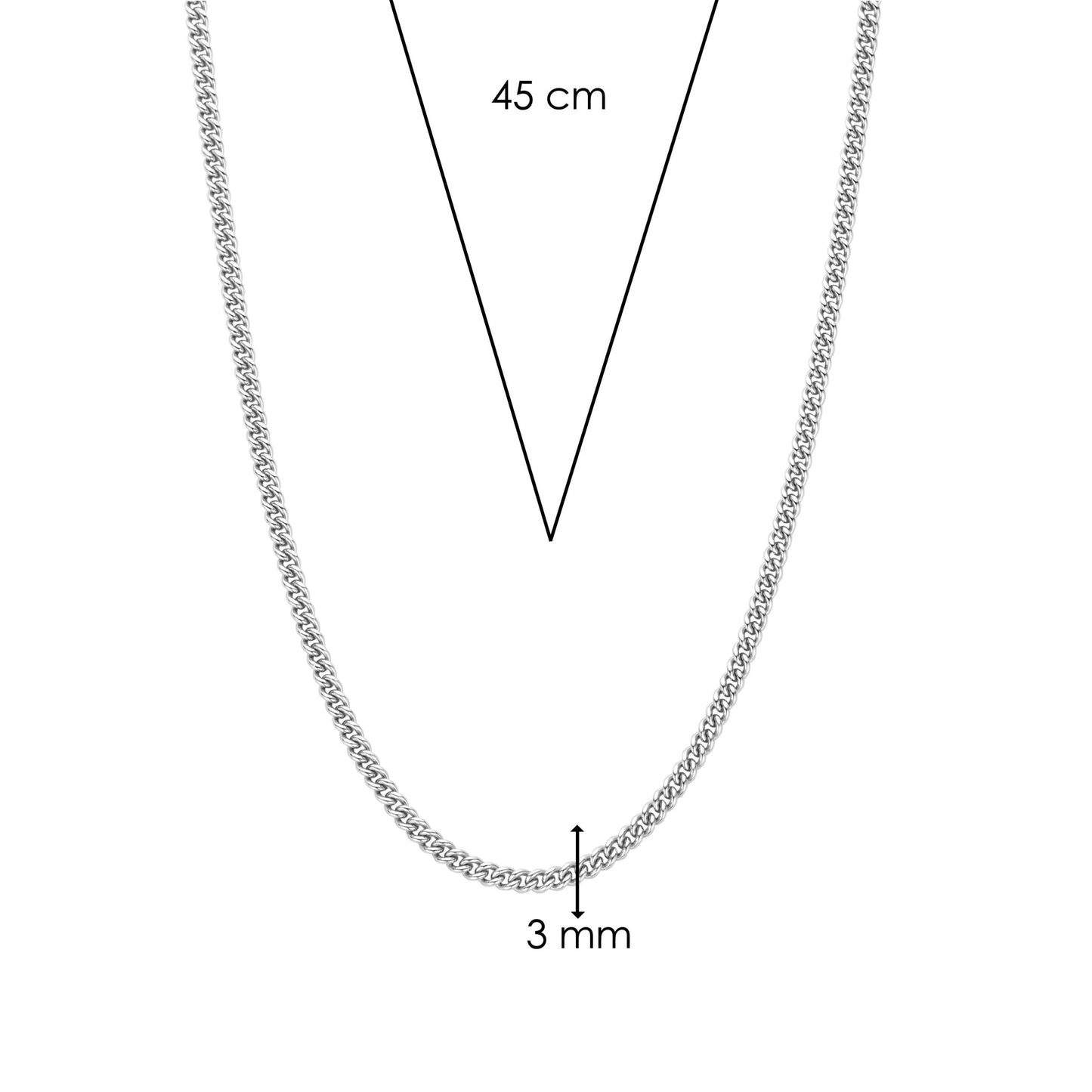 TI SENTO - Milano Necklace 34069SI/45
