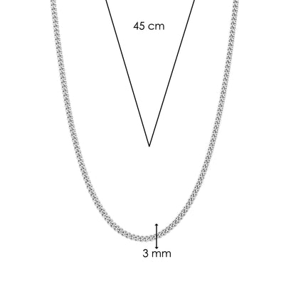 TI SENTO - Milano Necklace 34069SI/45