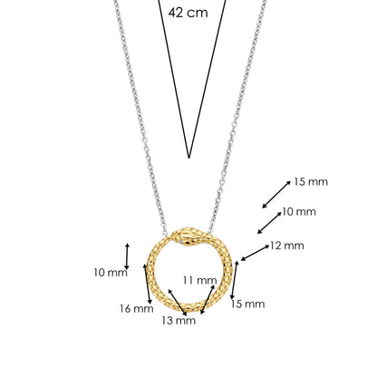 TI SENTO - Milano Necklace 34071SY/42