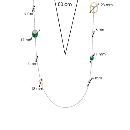 TI SENTO - Milano Necklace 34073MA/80