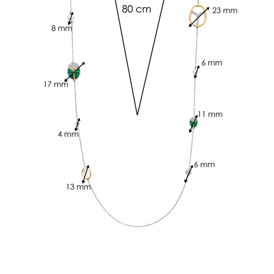 TI SENTO - Milano Necklace 34073MA/80