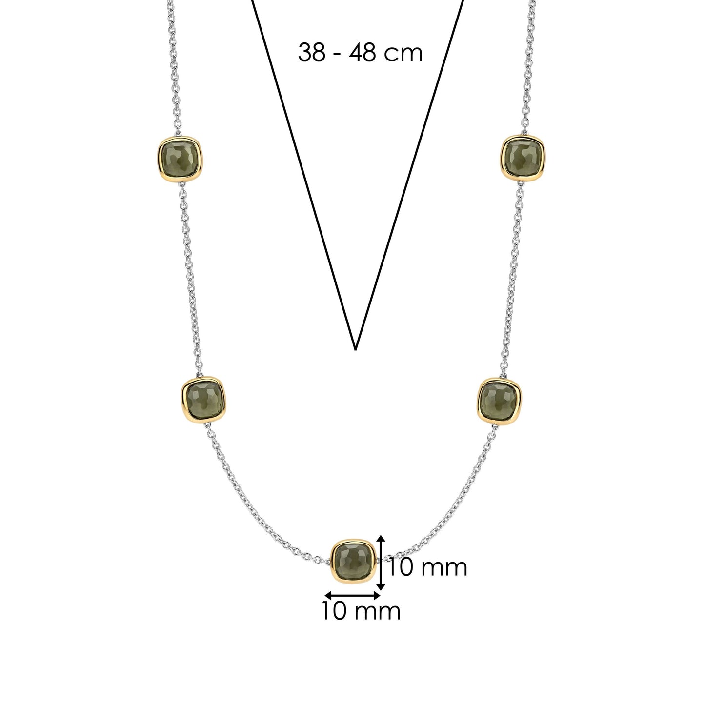 TI SENTO - Milano Necklace 34078KA/42
