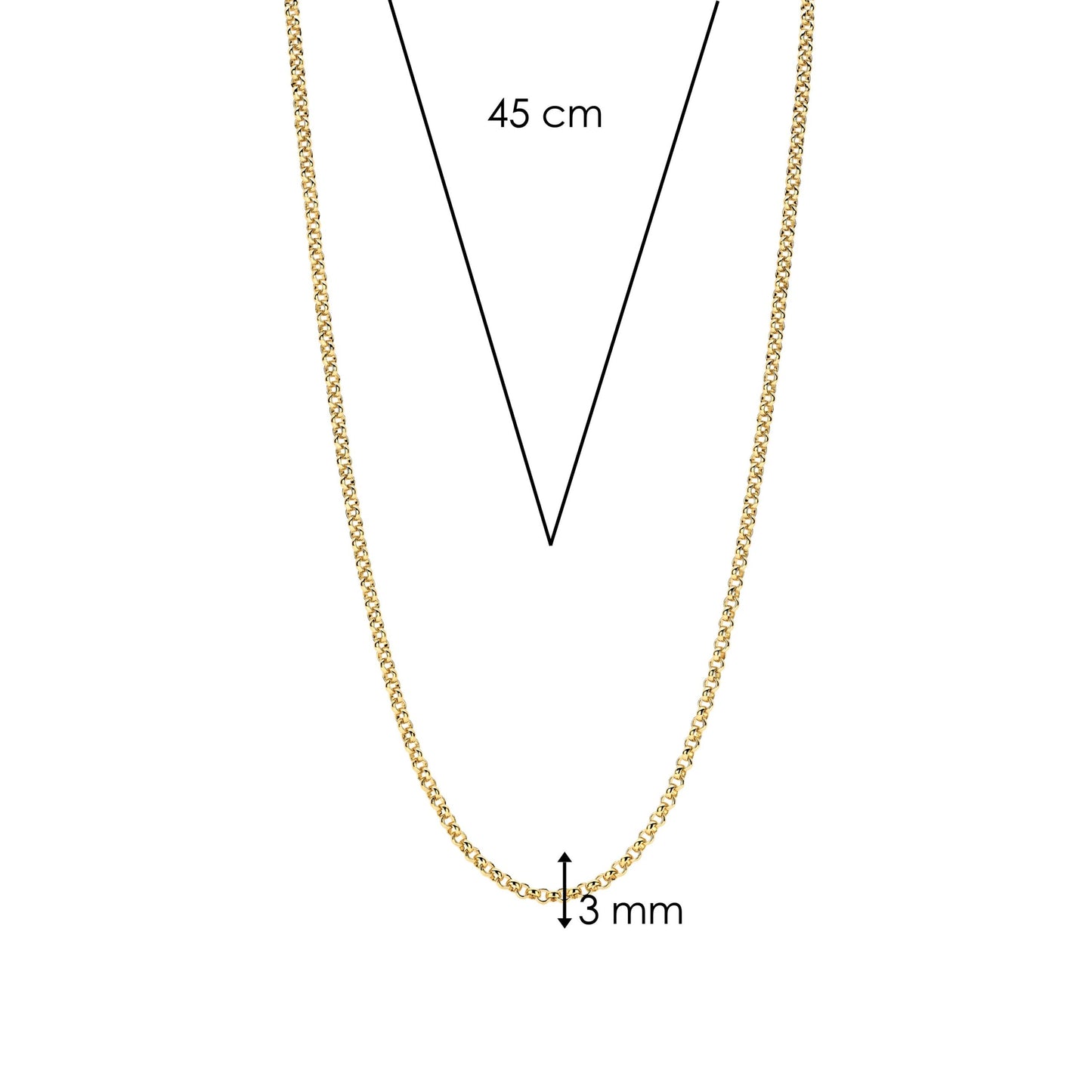 TI SENTO - Milano Necklace 34086SY/45