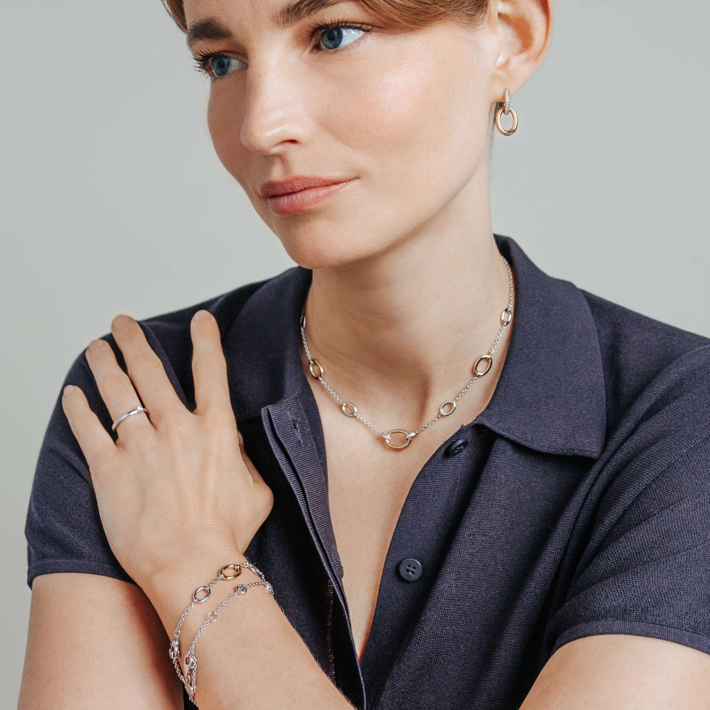 TI SENTO - Milano Necklace 34093ZY/42