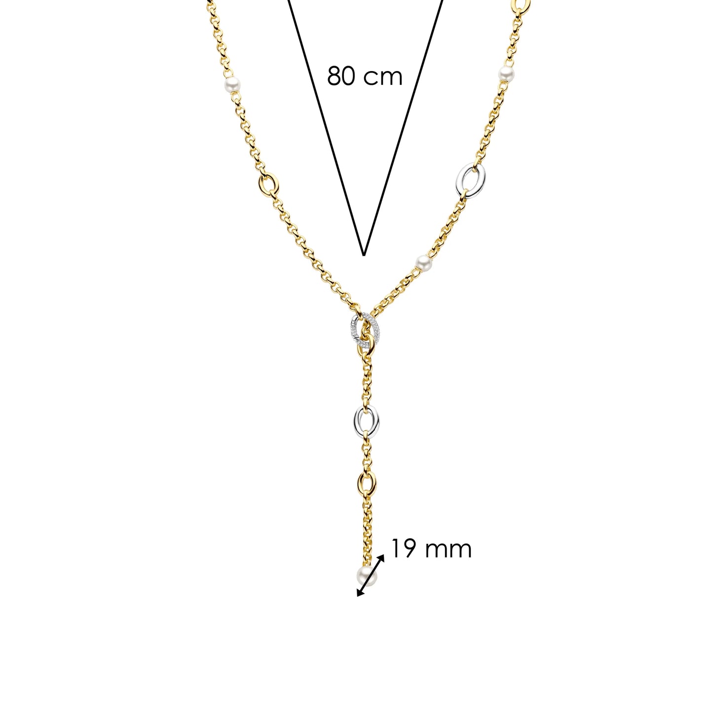 TI SENTO - Milano Necklace 34095ZY/80