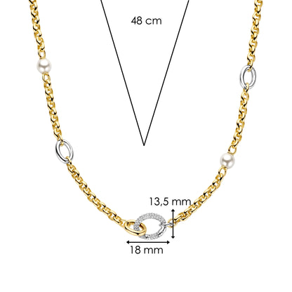 TI SENTO - Milano Necklace 34096ZY/48