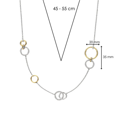 TI SENTO - Milano Necklace 34099ZY/45