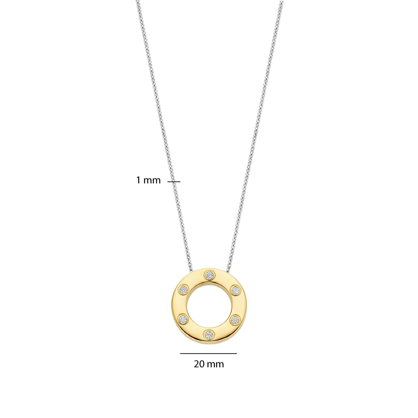 TI SENTO - Milano Necklace 34117ZY/42