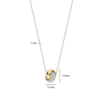 TI SENTO - Milano Necklace 34118ZY/42