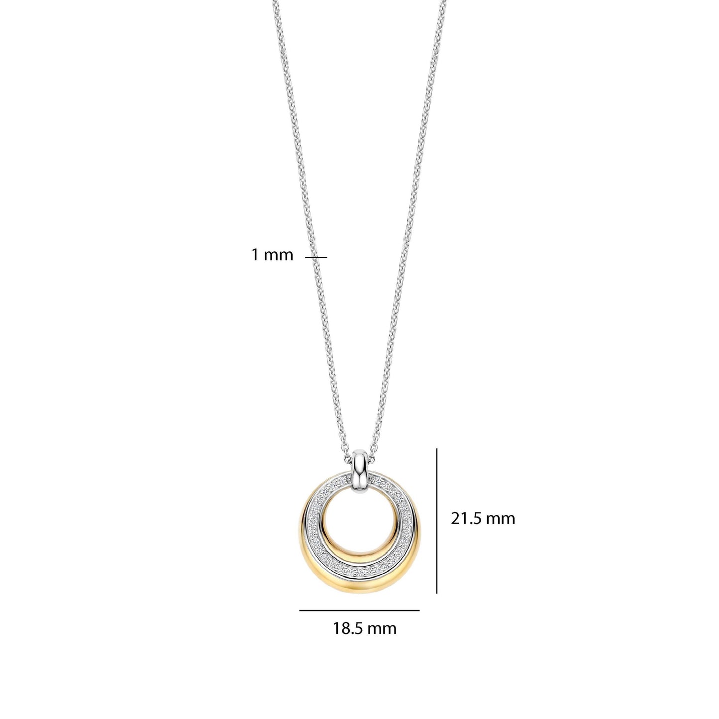 TI SENTO - Milano Necklace 34119ZY/42