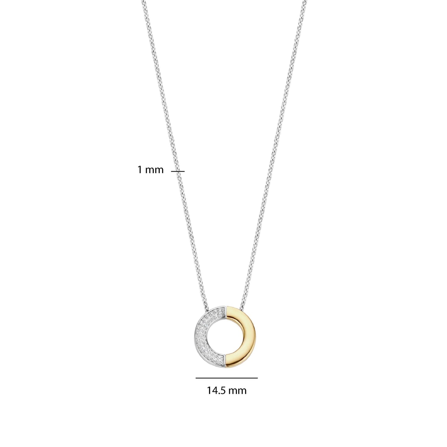 TI SENTO - Milano Necklace 34120ZY/42