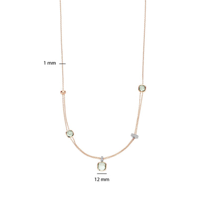 TI SENTO - Milano Necklace 34122GR/50