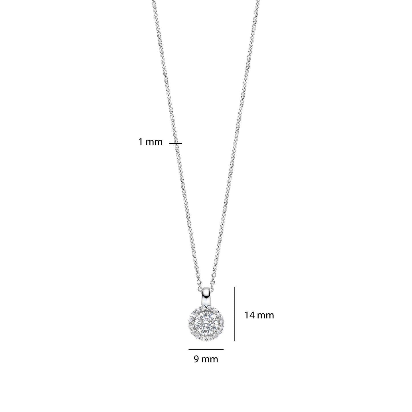 TI SENTO - Milano Necklace 34123ZI/42