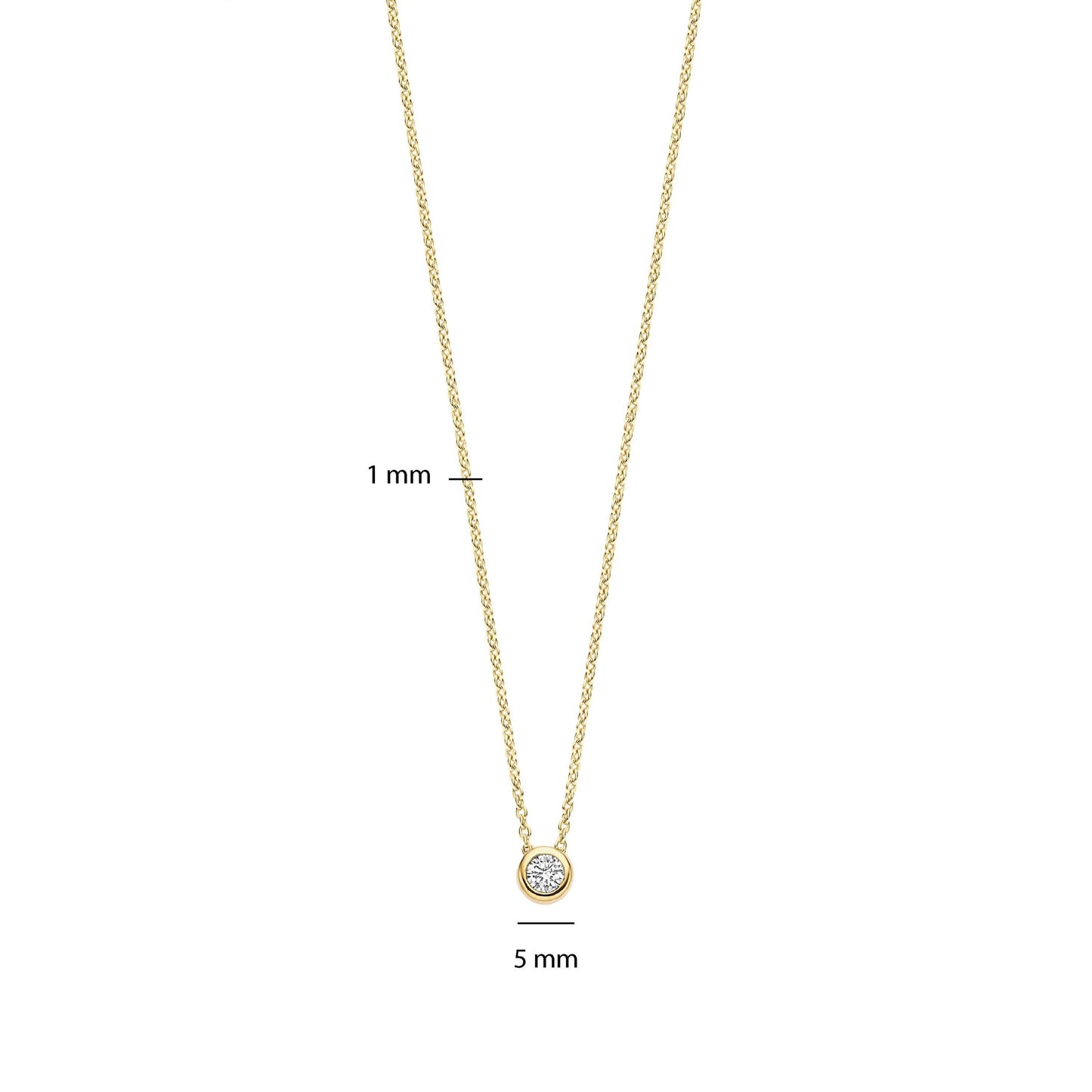 TI SENTO - Milano Necklace 34124ZY/42