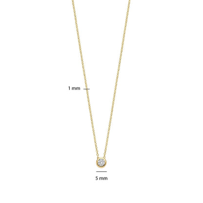 TI SENTO - Milano Necklace 34124ZY/42