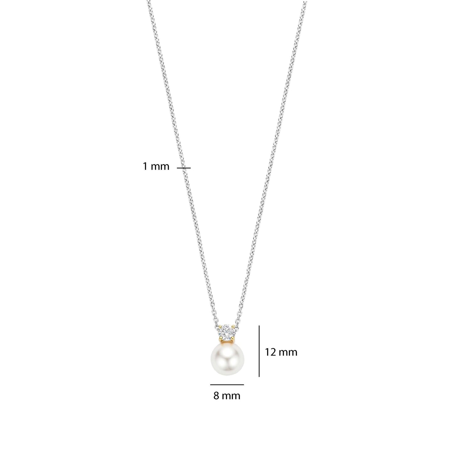 TI SENTO - Milano Necklace 34125YP/42