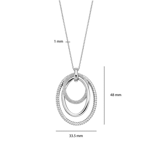 TI SENTO - Milano Necklace 34127ZI/40