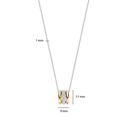 TI SENTO - Milano Necklace 34128TZ/42