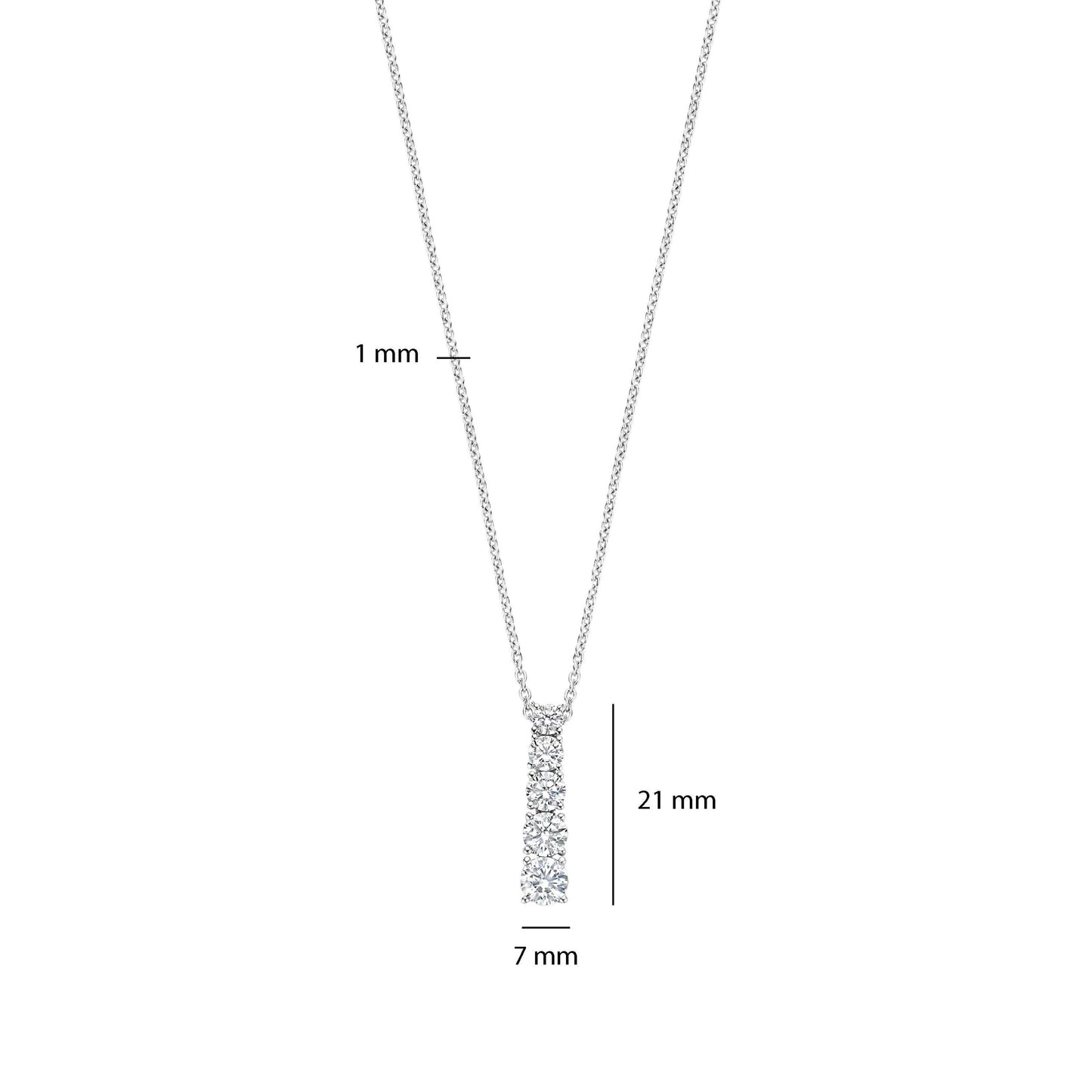 TI SENTO - Milano Necklace 34129ZI/42