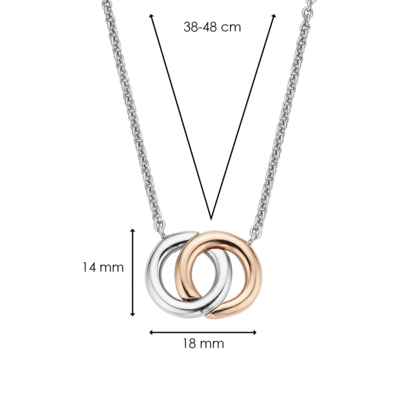 TI SENTO - Milano Necklace 3822SR/48