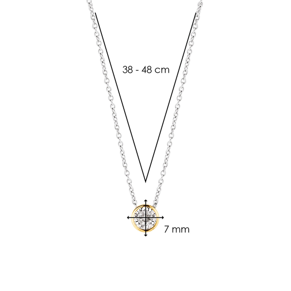 TI SENTO - Milano Necklace 3845ZY/42