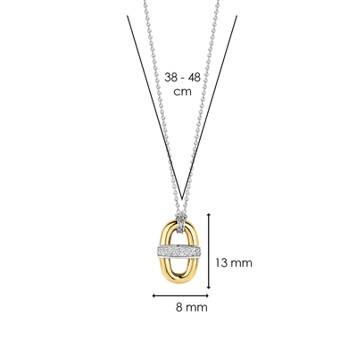TI SENTO - Milano Necklace 3913ZY/45