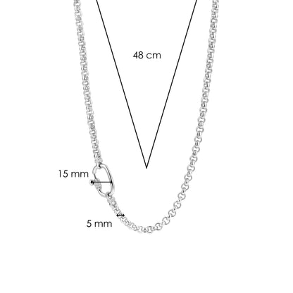 TI SENTO - Milano Necklace 3958ZI/48