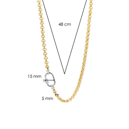 TI SENTO - Milano Necklace 3958ZY/48